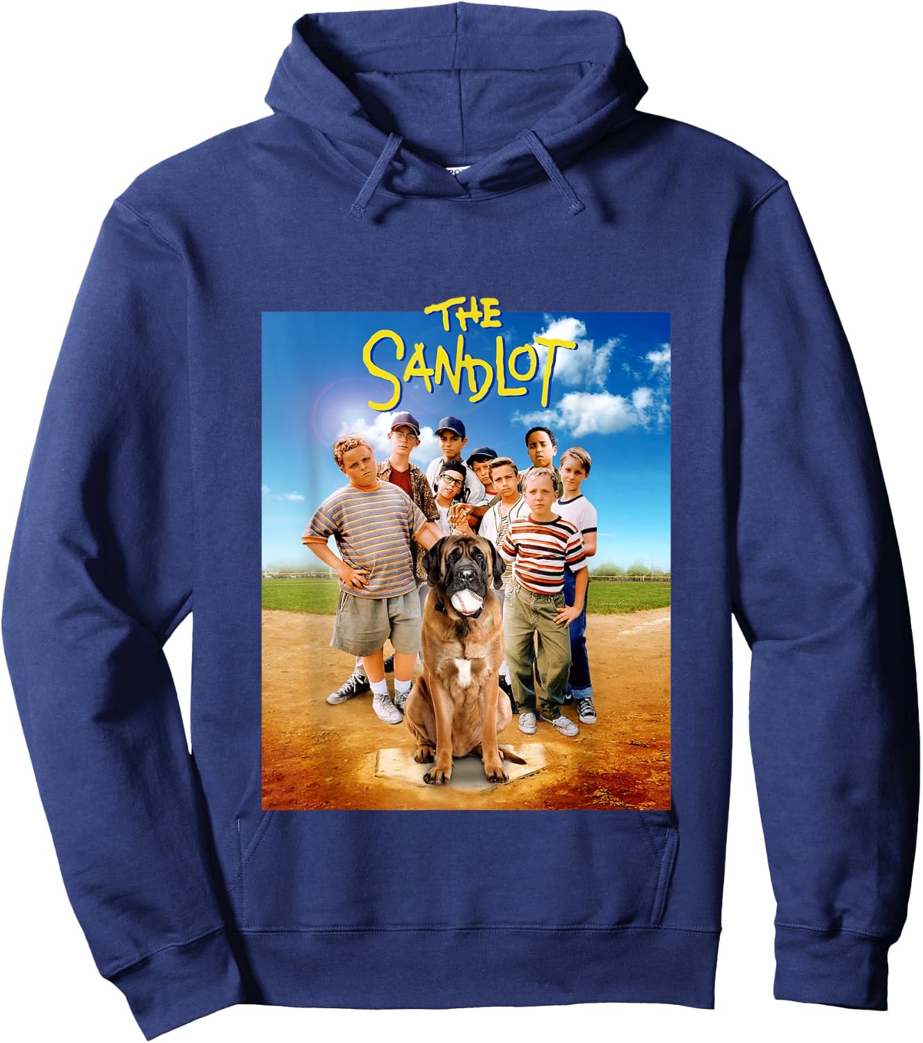 The Sandlot Movie Poster 90s Hoodie - Hoodie | Navy