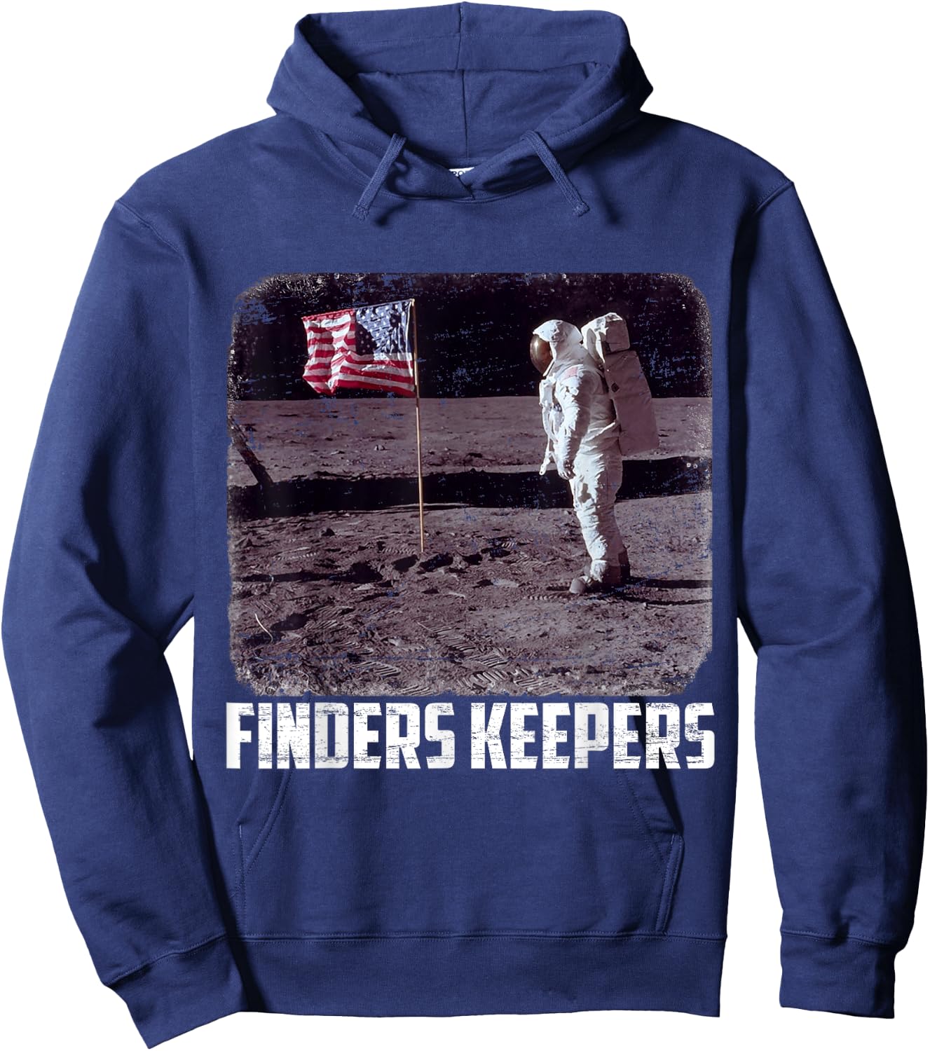 Finders Keepers Moon Landing 50th Anniversary American Hoodie - Hoodie | Navy