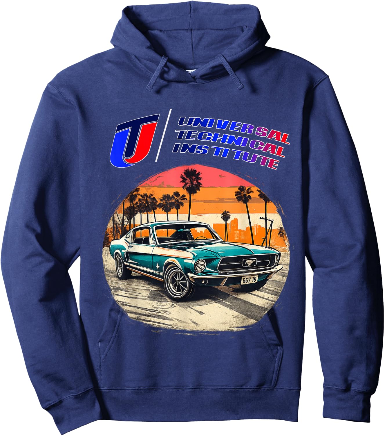 Universal Technical Hoodie - Hoodie | Navy