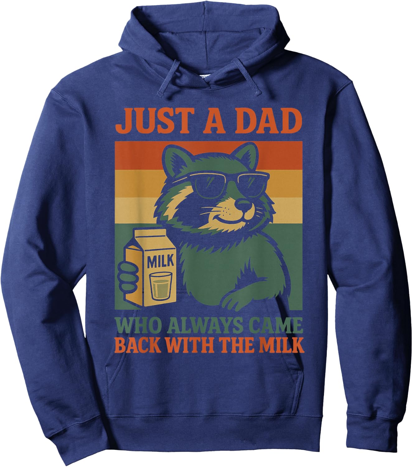 Funny Father Dad Gifts Men From Daughter Father's Day Dad Hoodie - Hoodie | Navy