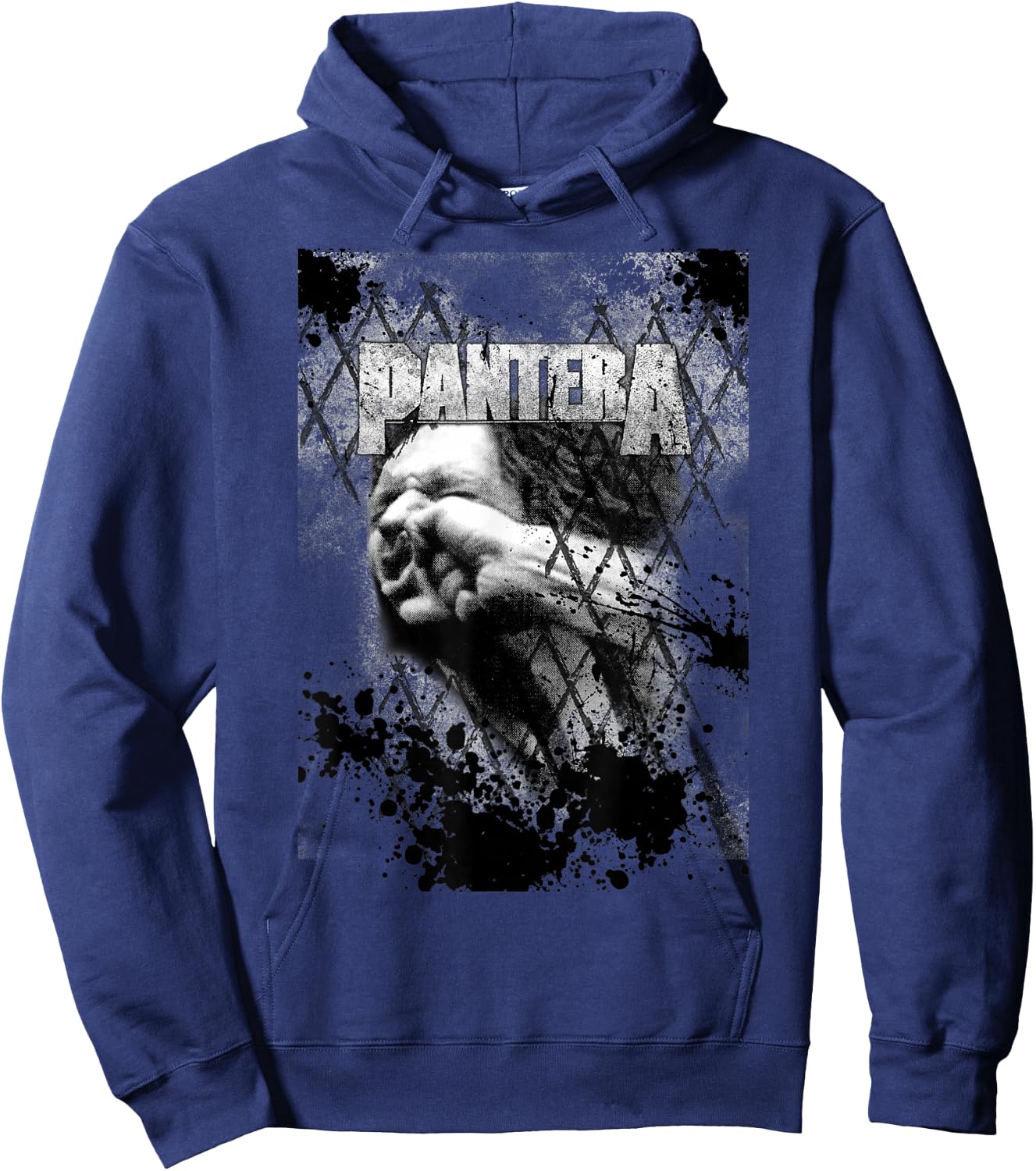 Pantera Official Vulgar Hoodie - Hoodie | Navy