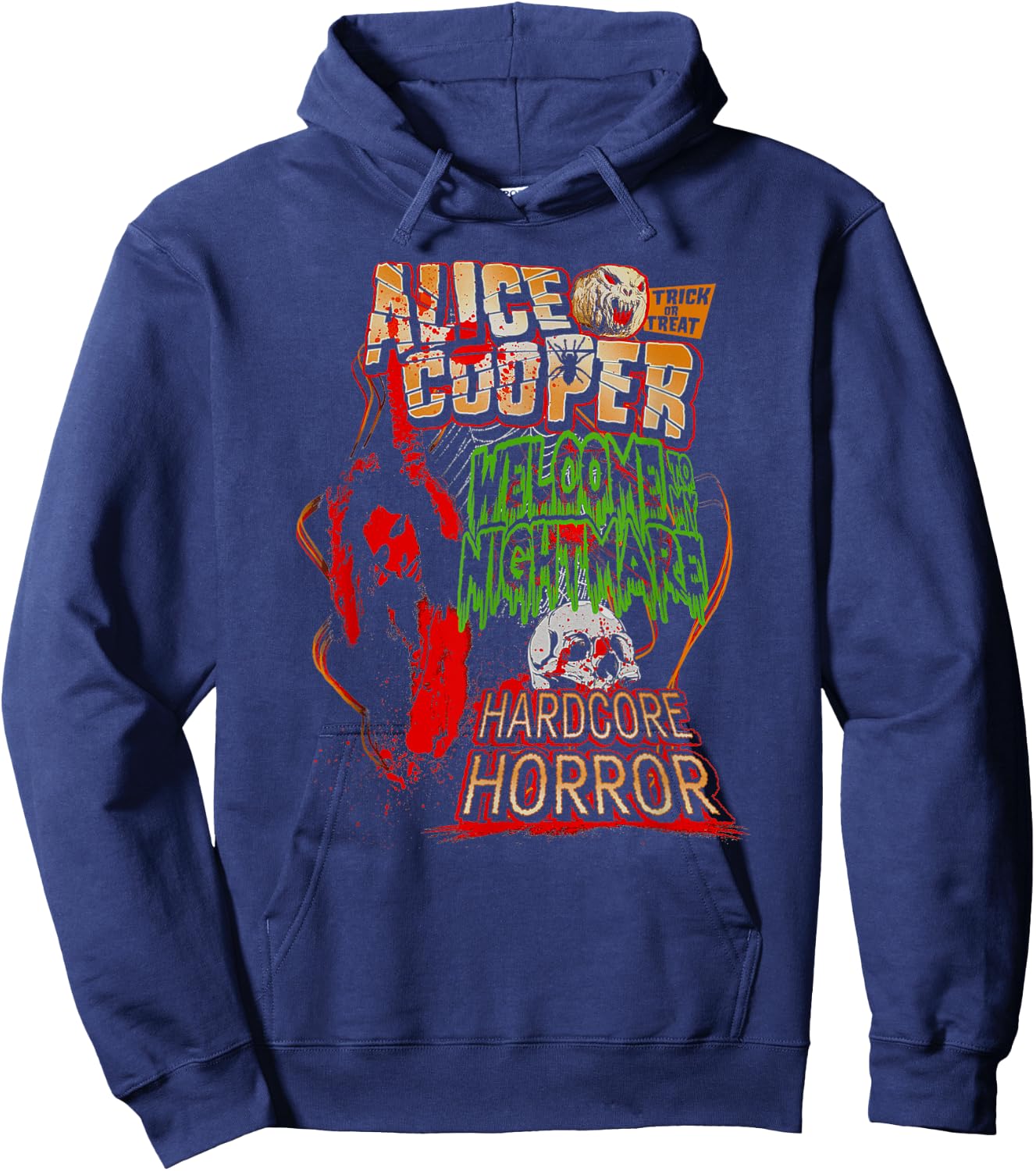 Alice Cooper – Hardcore Halloween Hoodie - Hoodie | Navy