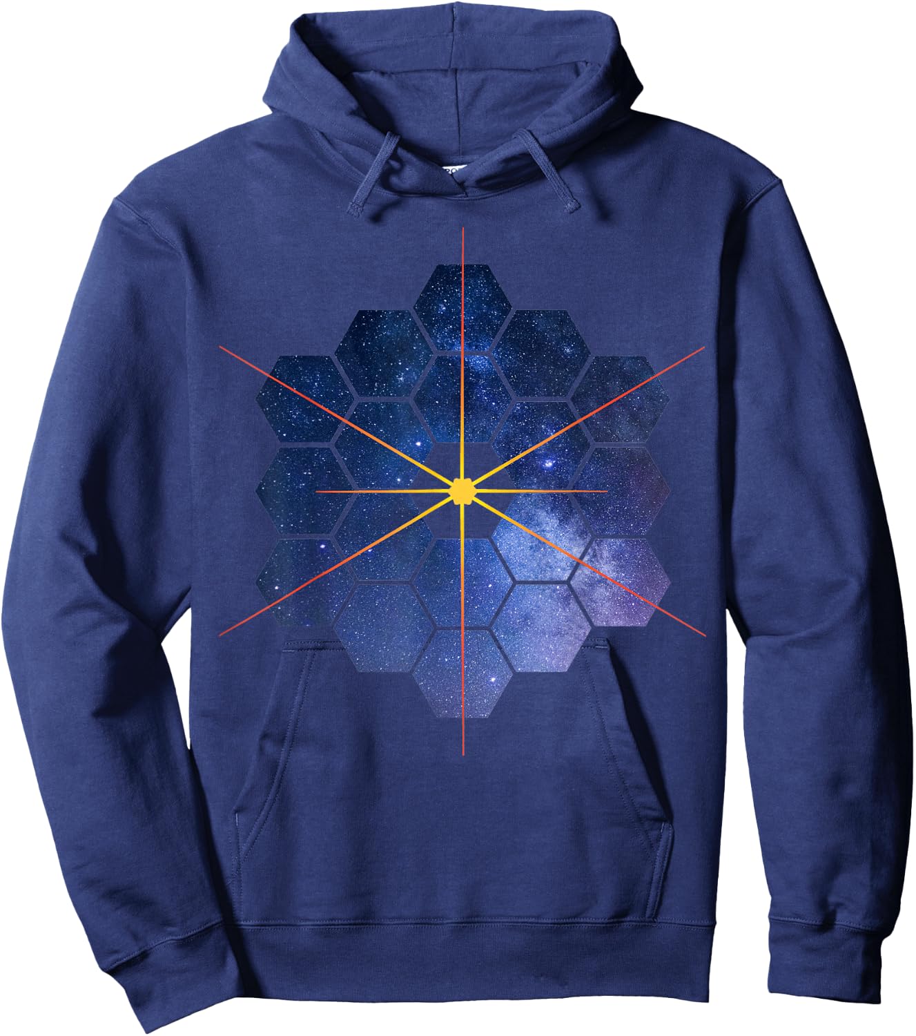 James Webb Space Telescope JWST Graphic Hoodie - Hoodie | Navy