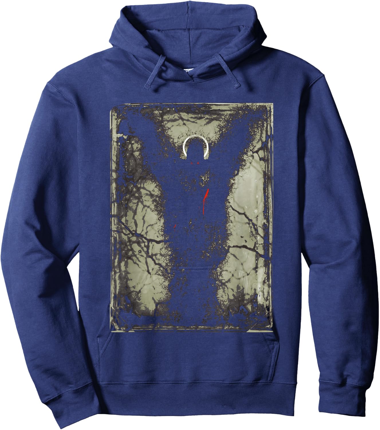 Gothic Arts Dark Angel Goth Hoodie - Hoodie | Navy
