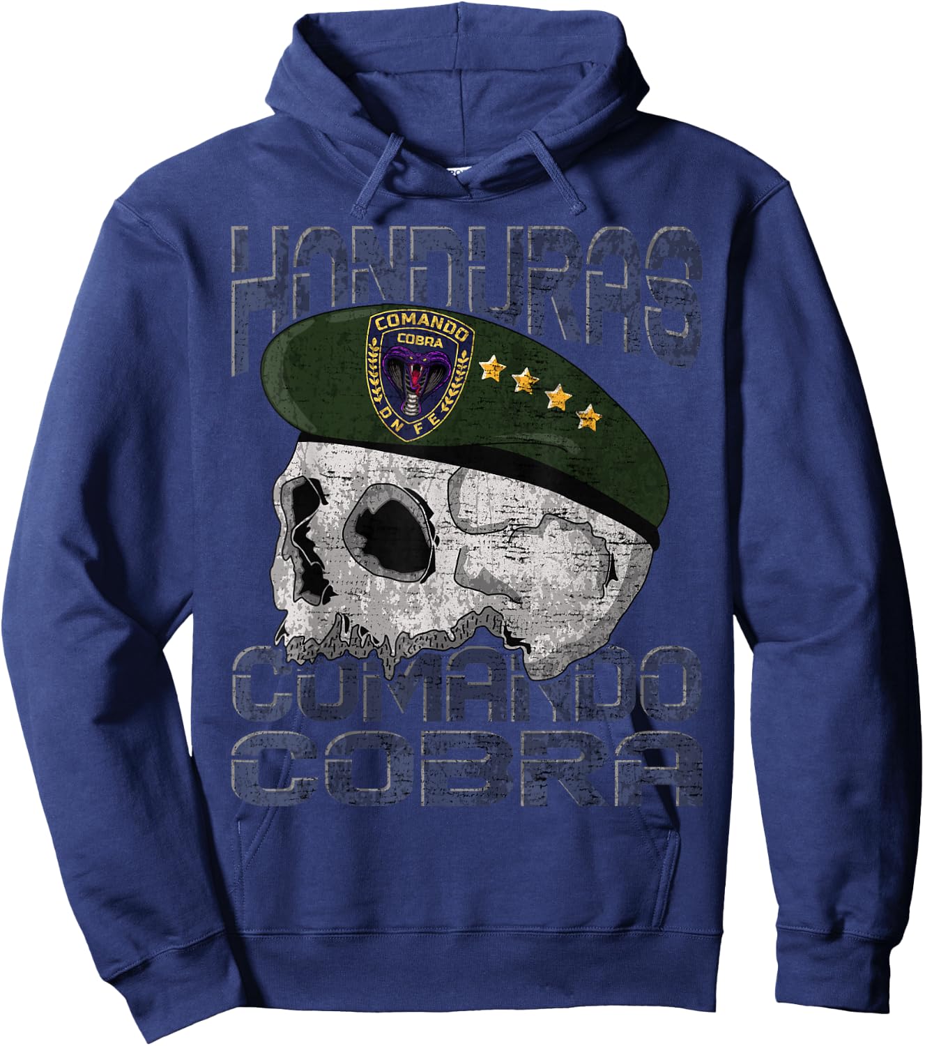 Honduran Special Force Police COBRA Honduras SWAT Army Hoodie - Hoodie | Navy