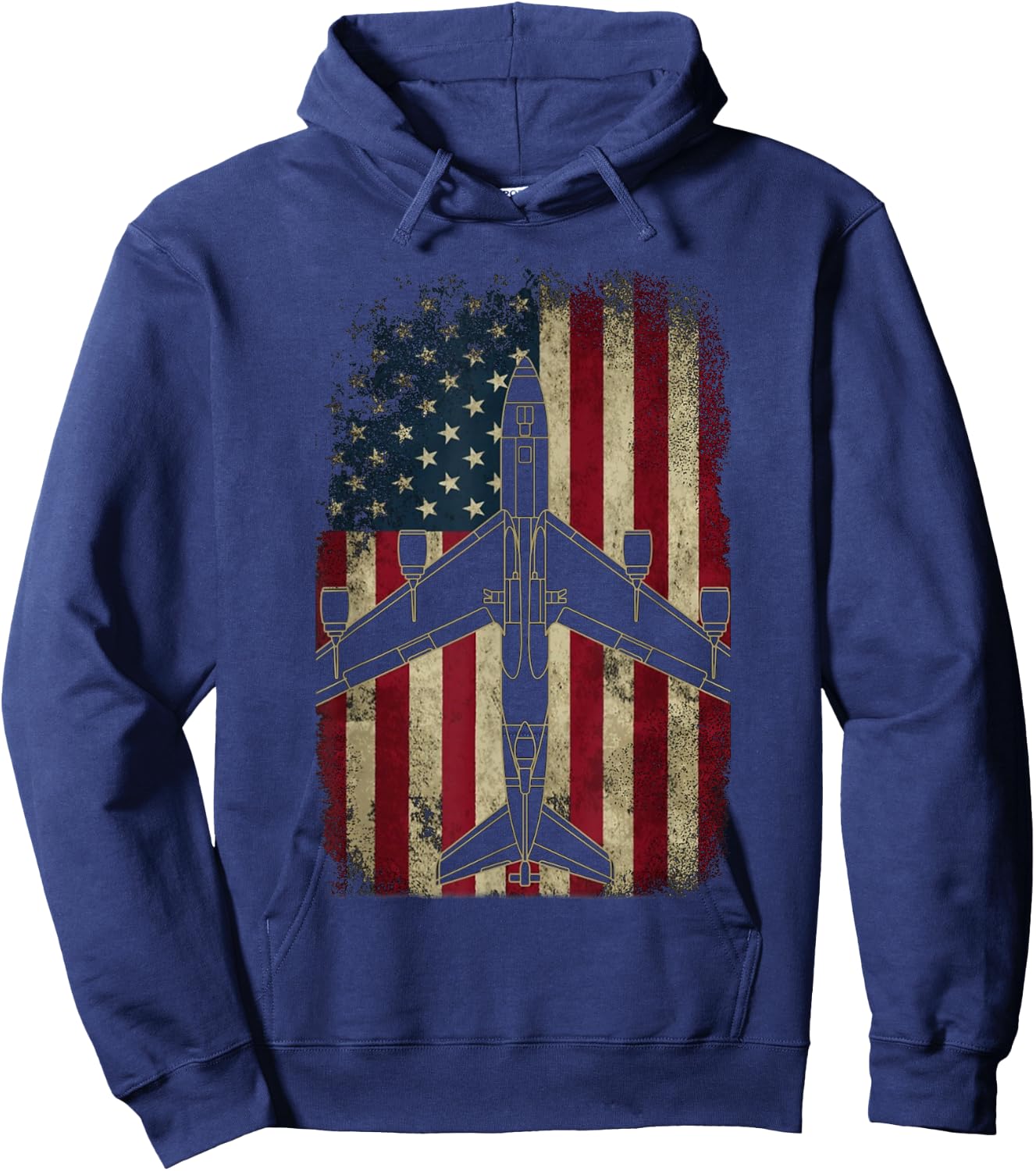 Fores KC-135 STRATOTANKER WALL FLAG Hoodie - Hoodie | Navy