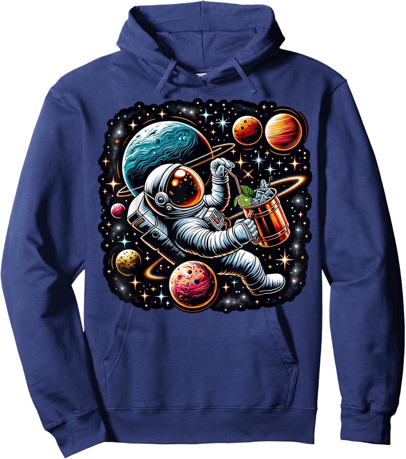 Men and Women Moscow Mule Hoodie - Hoodie | Navy