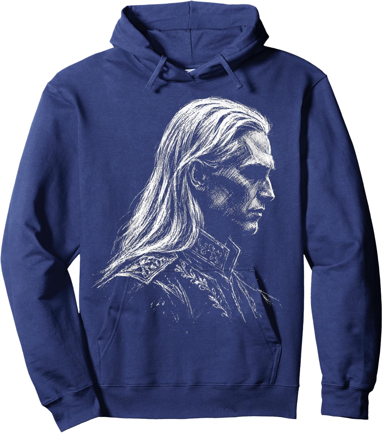 Nordic Alien Sketch Agarthan Emissary Disclosure 2026 Hoodie - Hoodie | Navy