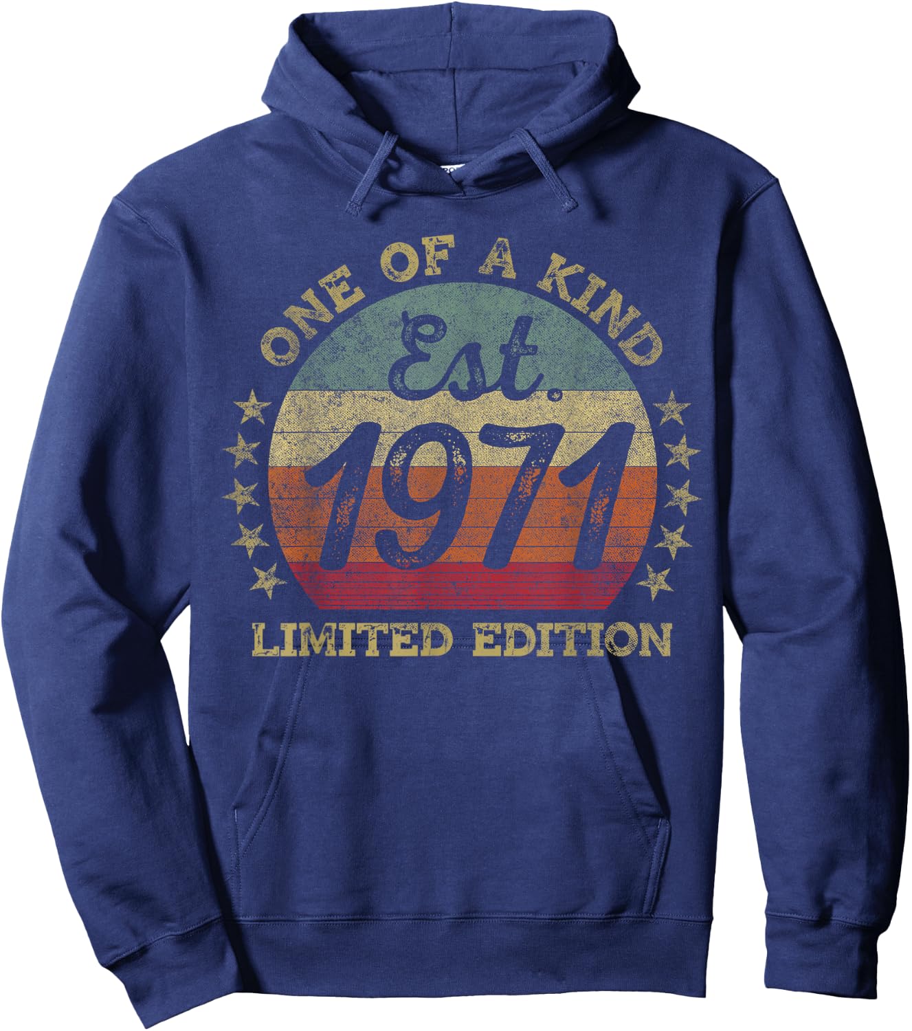Est. 1971 54th Birthday Limited Edition 54 Year Old Hoodie - Hoodie | Navy