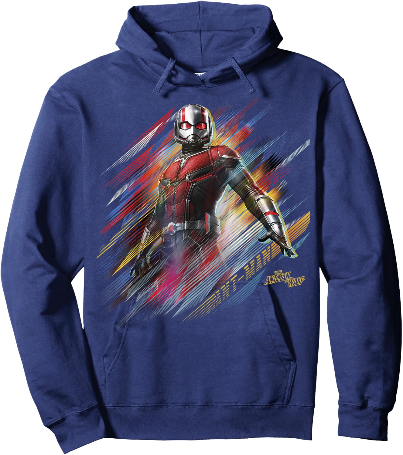 Marvel Ant-Man & The Wasp Abstract Shutter Graphic Hoodie - Hoodie | Navy