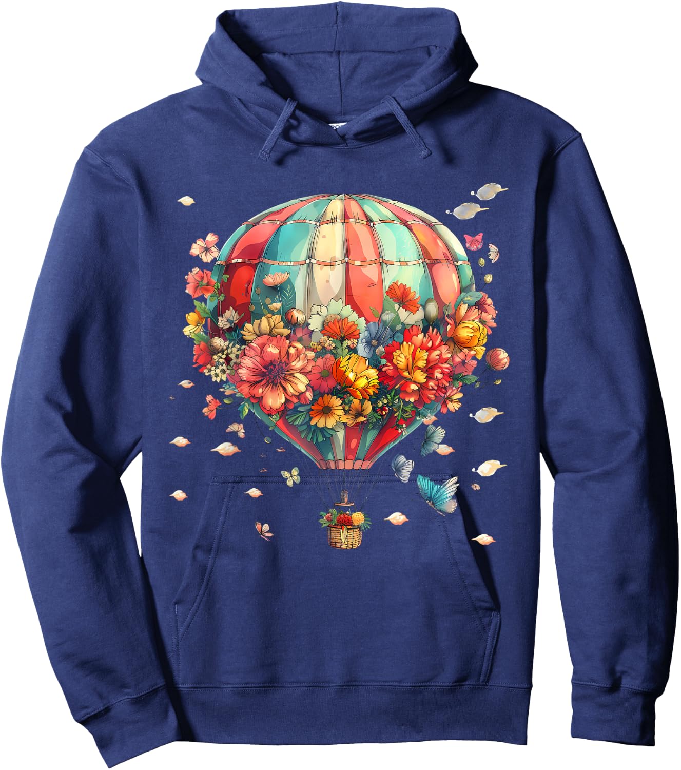 Hot Air Balloon Ride Festival Hot Air Ballooning Hoodie - Hoodie | Navy