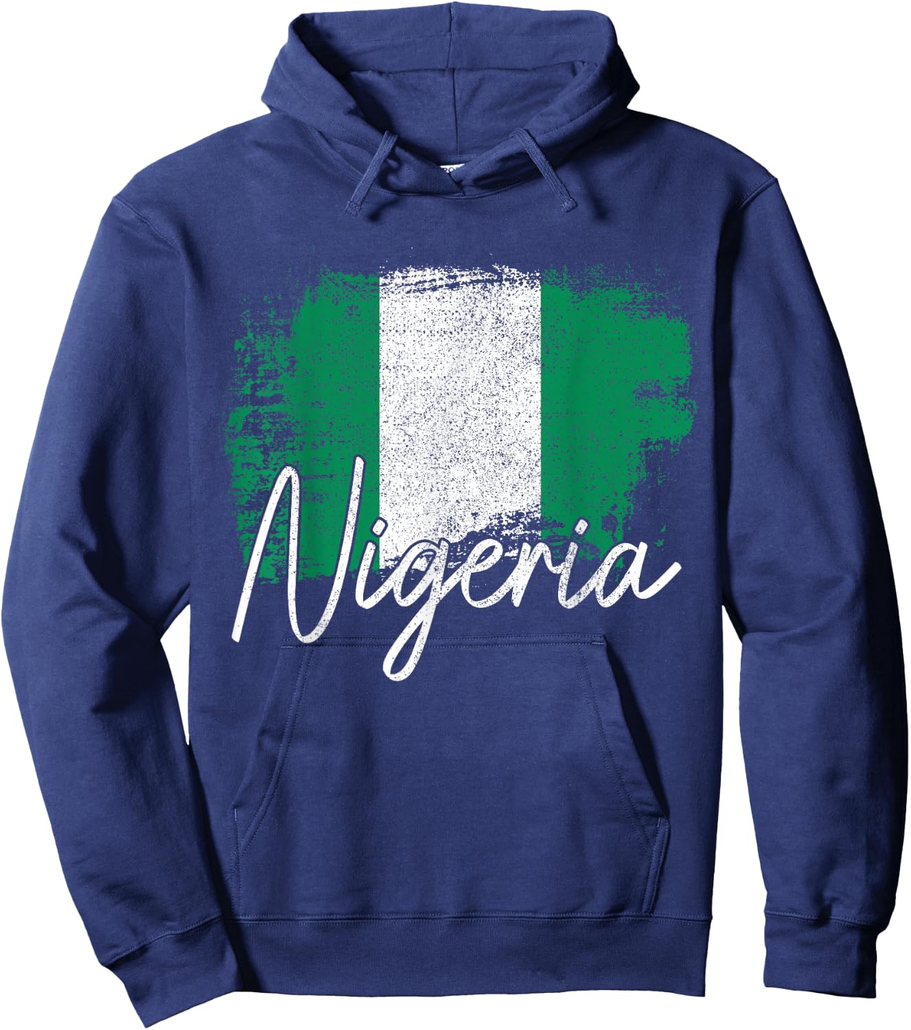 Nigeria Flag Nigerian Pride Roots Hoodie - Hoodie | Navy