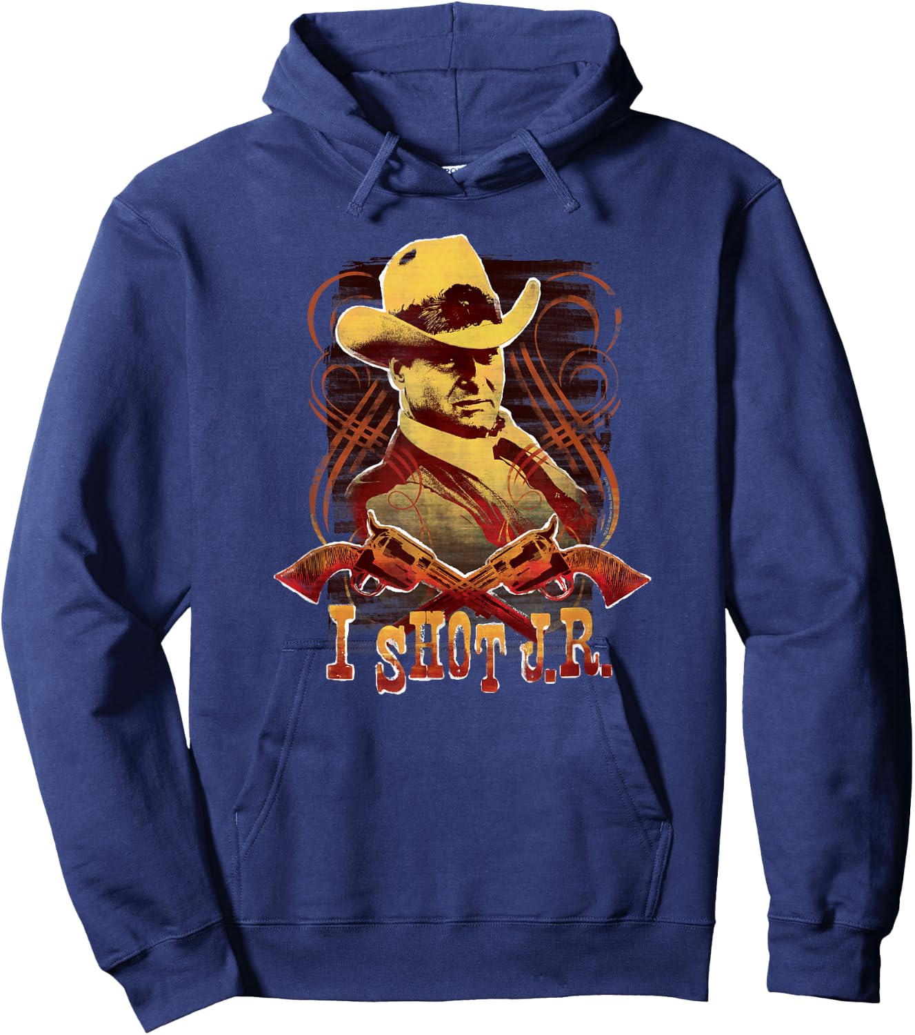 Dallas TV Series I Shot Jr Hoodie - Hoodie | Navy