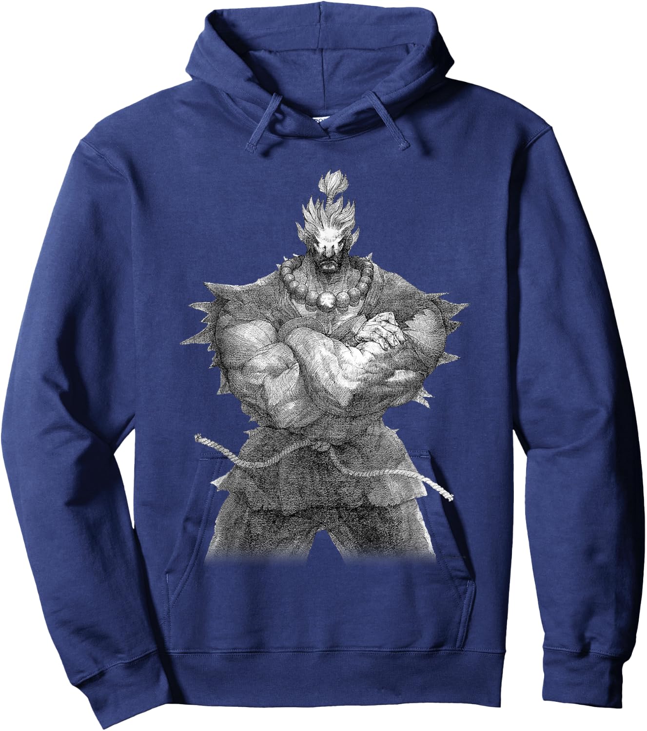 STREET FIGHTER Master of the fist : Akuma Hoodie - Hoodie | Navy