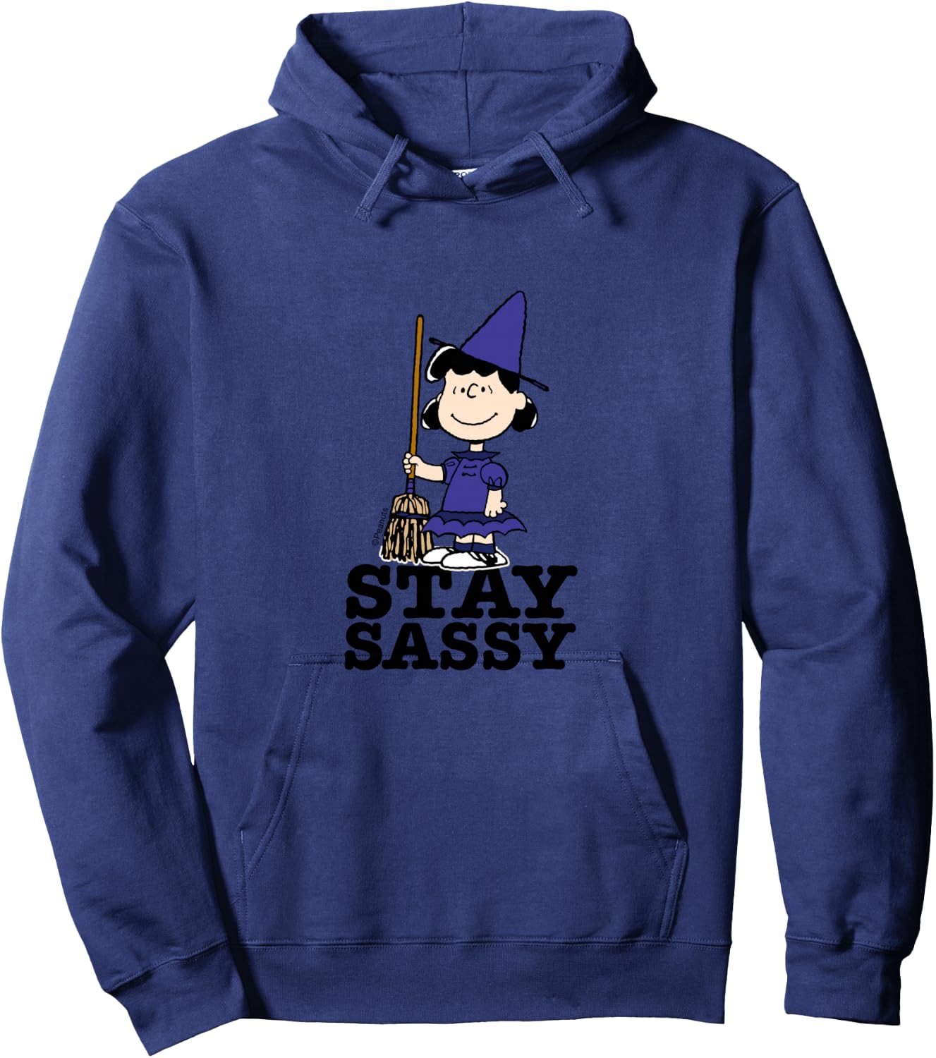 Peanuts - Halloween - Lucy Stay Sassy Hoodie - Hoodie | Navy