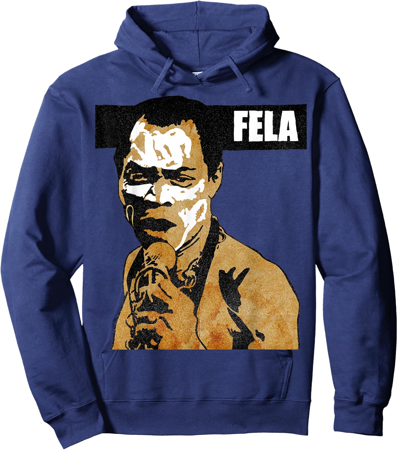 Fela Kuti Hoodie - Hoodie | Navy