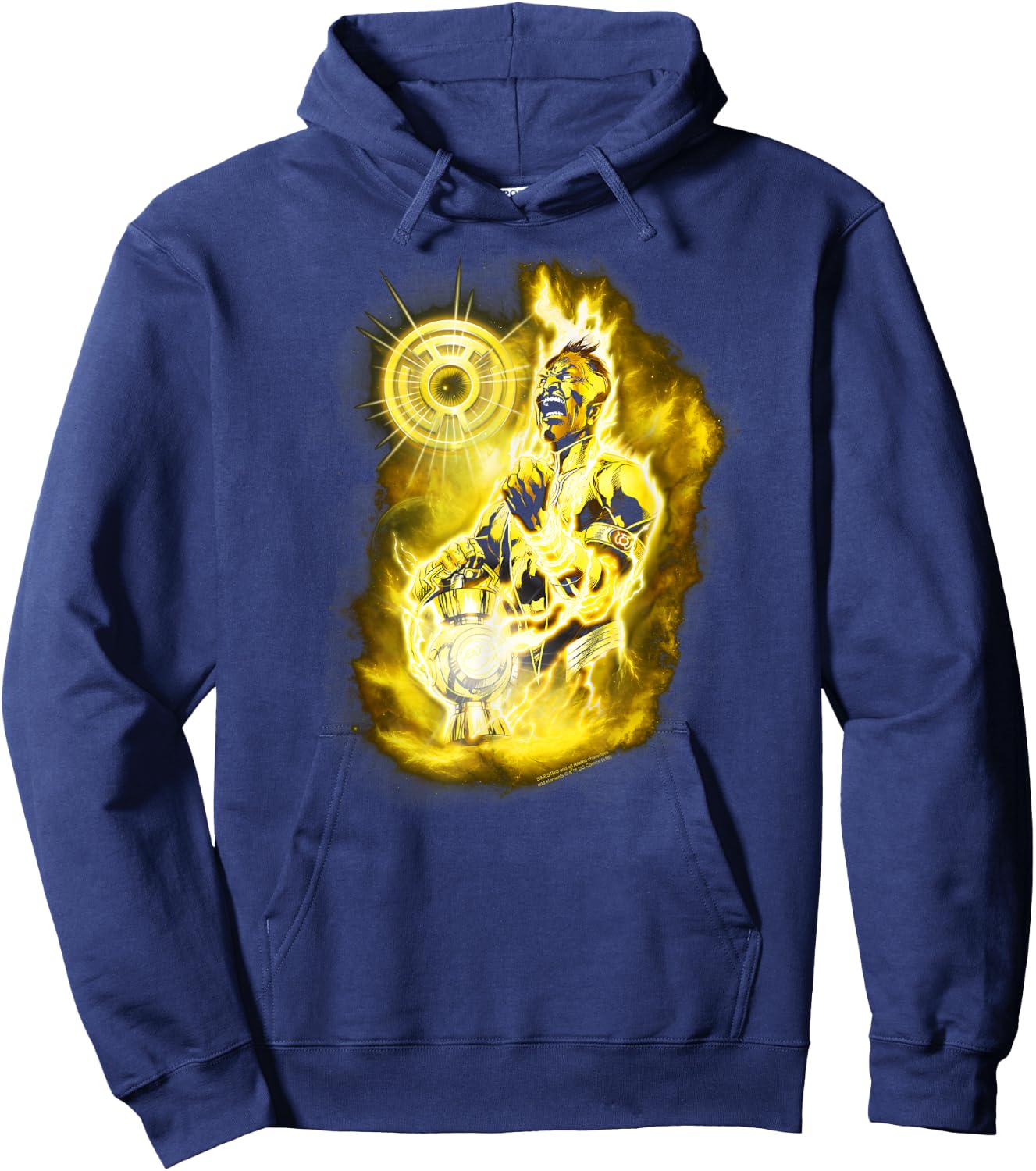 Green Lantern Sinestro Nebula Hoodie - Hoodie | Navy