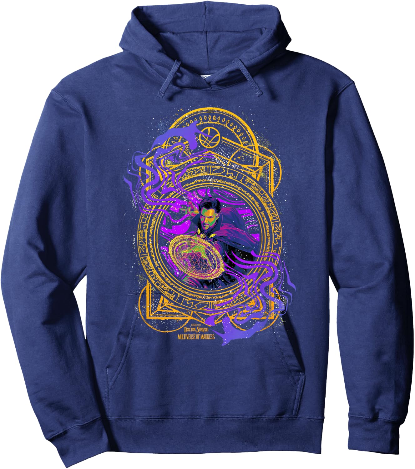 Marvel Doctor Strange in The Multiverse of Madness Portal Hoodie - Hoodie | Navy
