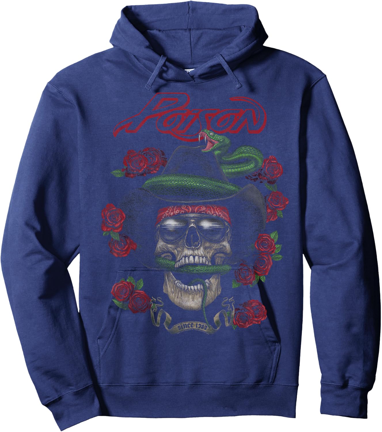 Poison - Rose City Houston Hoodie - Hoodie | Navy