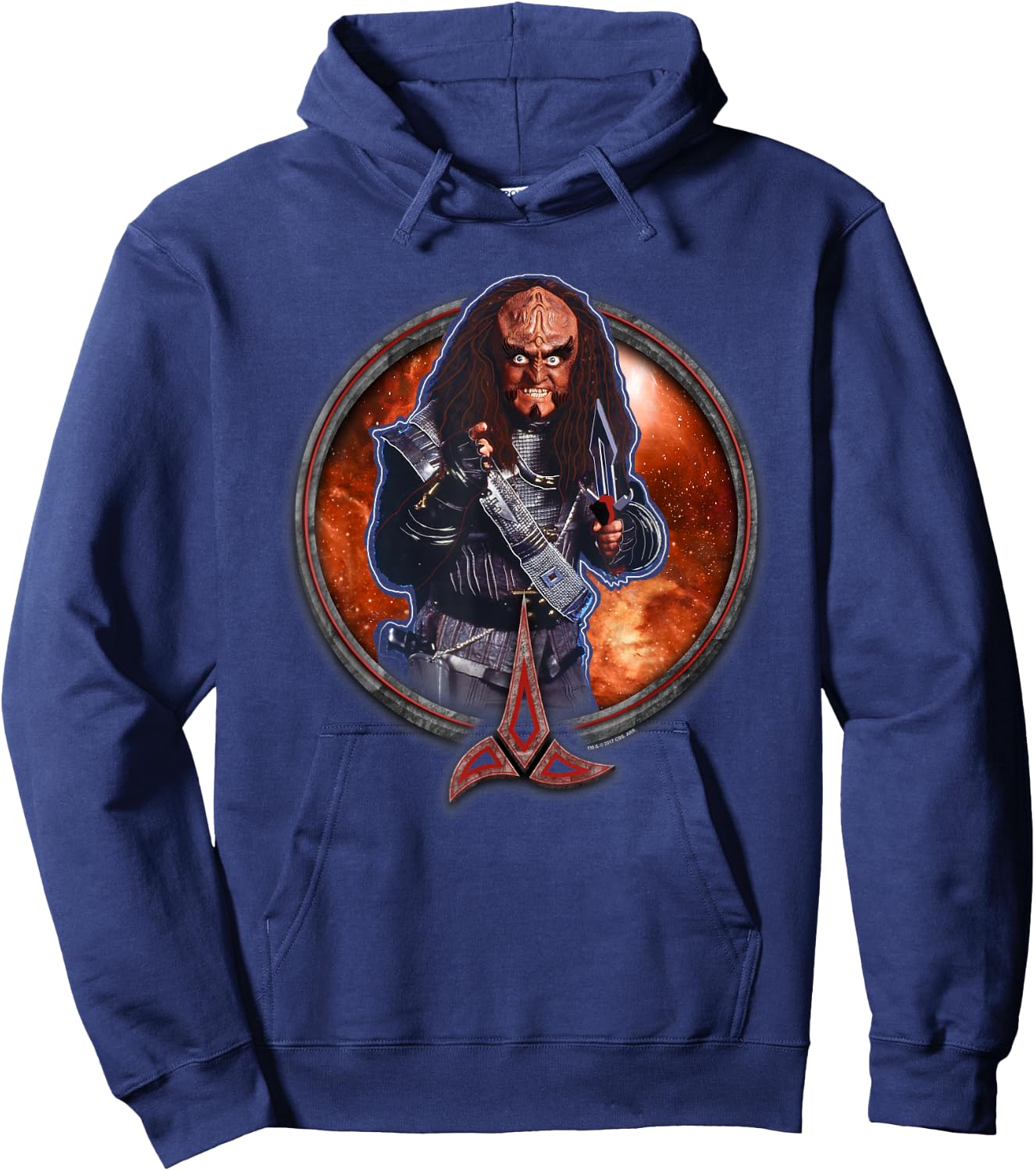 Star Trek Gowron Hoodie - Hoodie | Navy