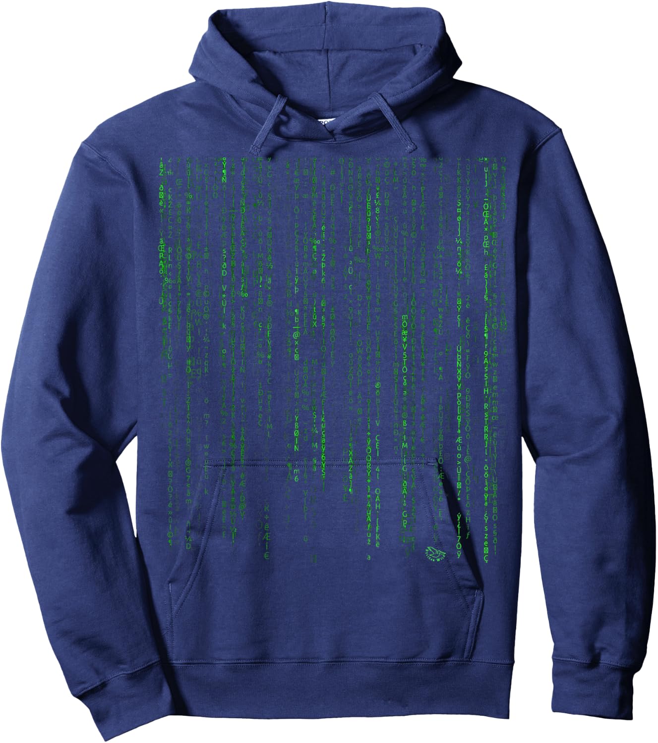 Crypto Technology Digital Code Shirt Tech Geek Gift Hoodie - Hoodie | Navy