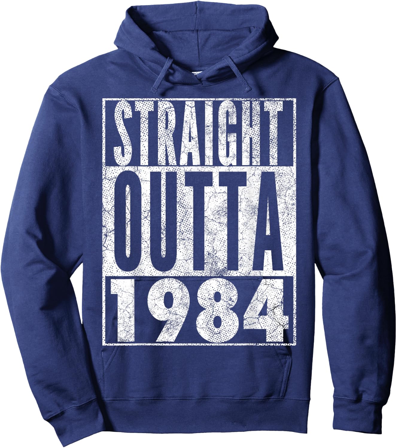 Vintage 1984 42nd Birthday 42 Years Old Retro Men Women Hoodie - Hoodie | Navy