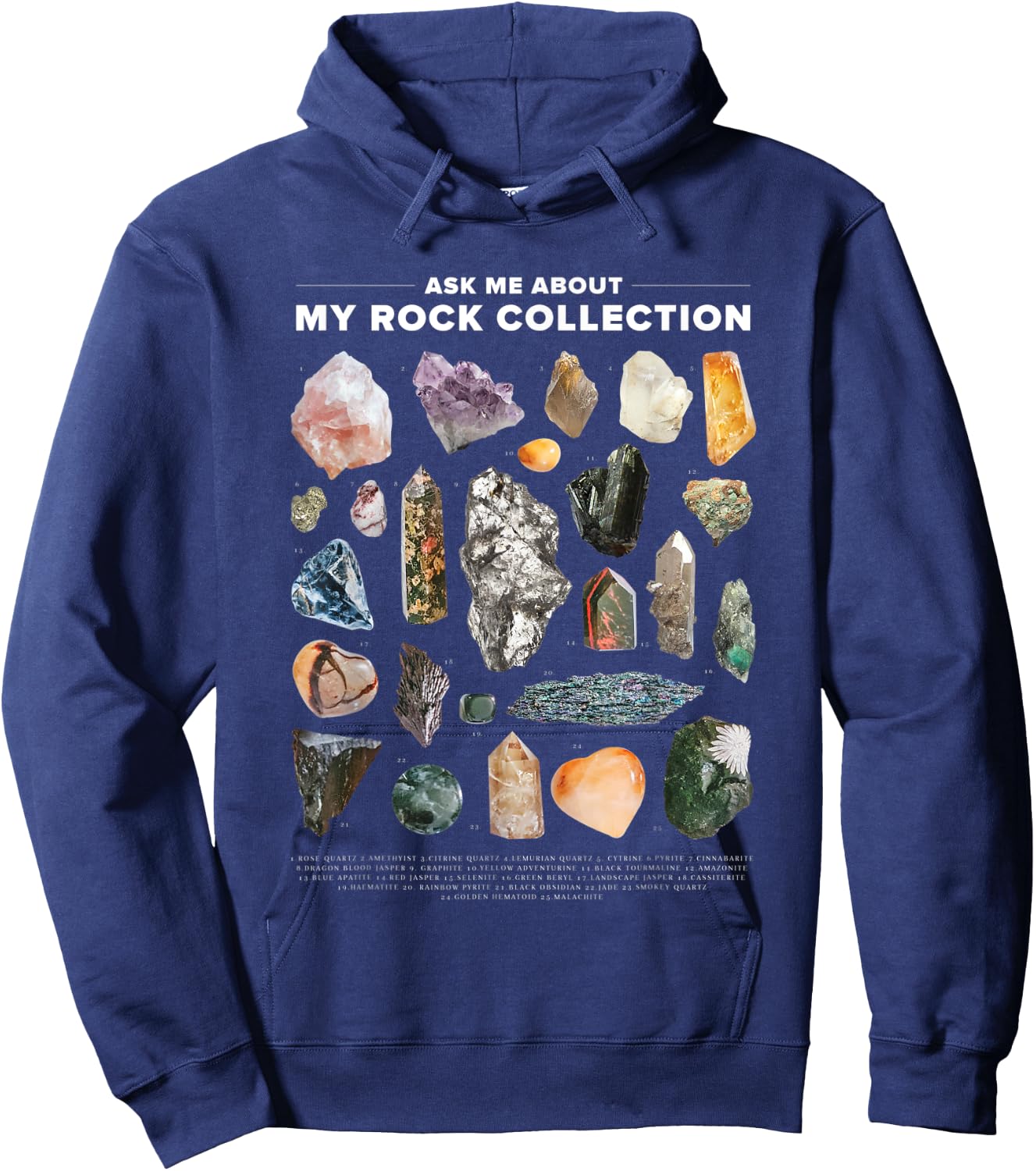 Ask me about my Rock Collection Hoodie - Hoodie | Navy