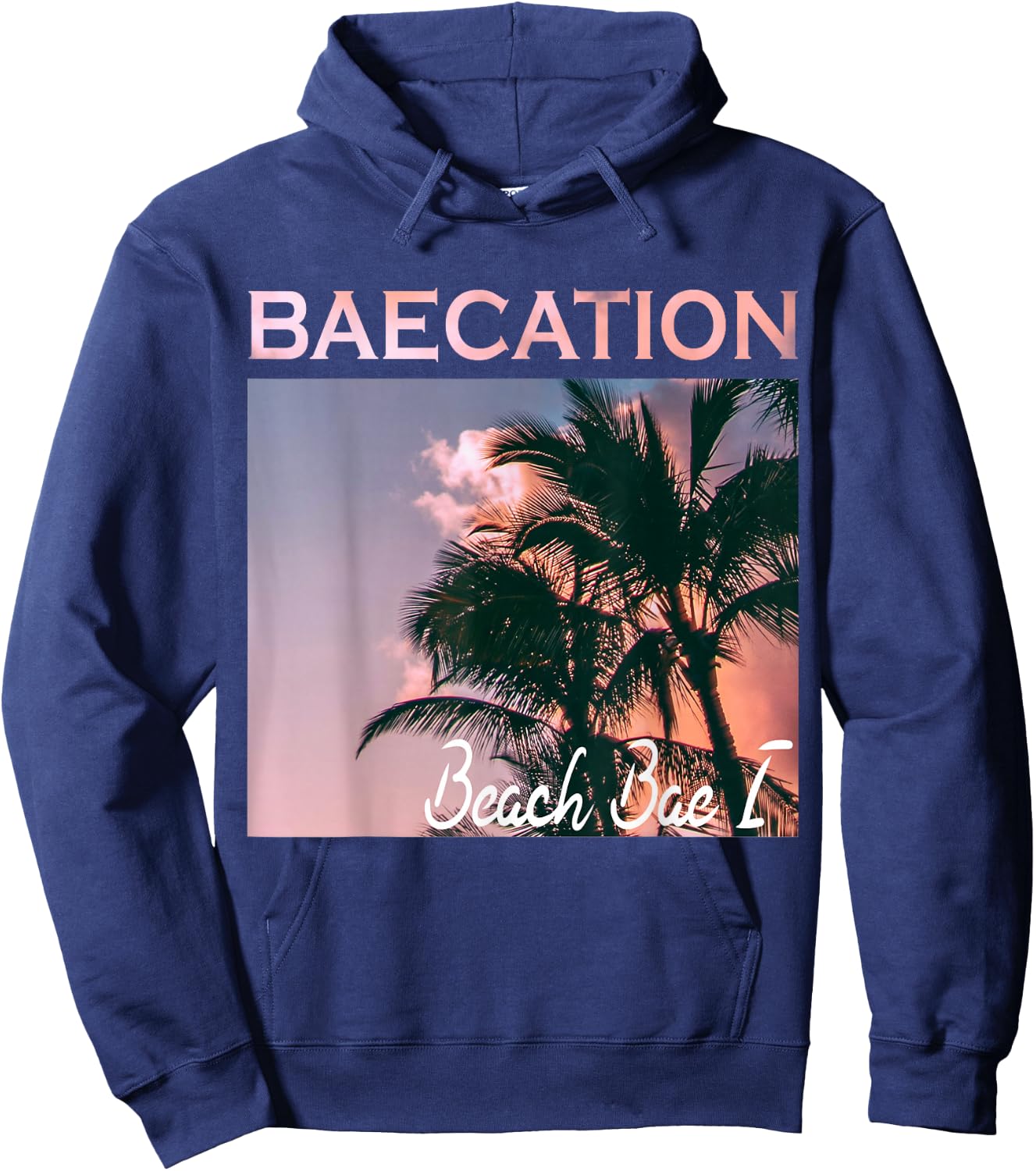 Baecation Outfits For Couples 2021 and more Bae 1 Hoodie - Hoodie | Navy