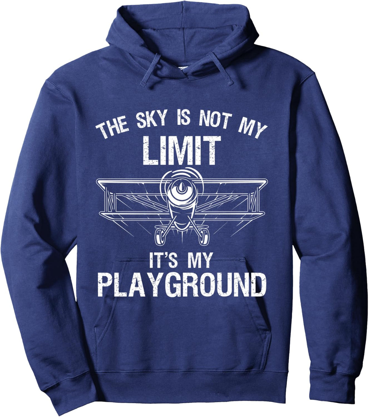 Funny Pilot Art Women Airplane Pilot Aviation Hoodie - Hoodie | Navy
