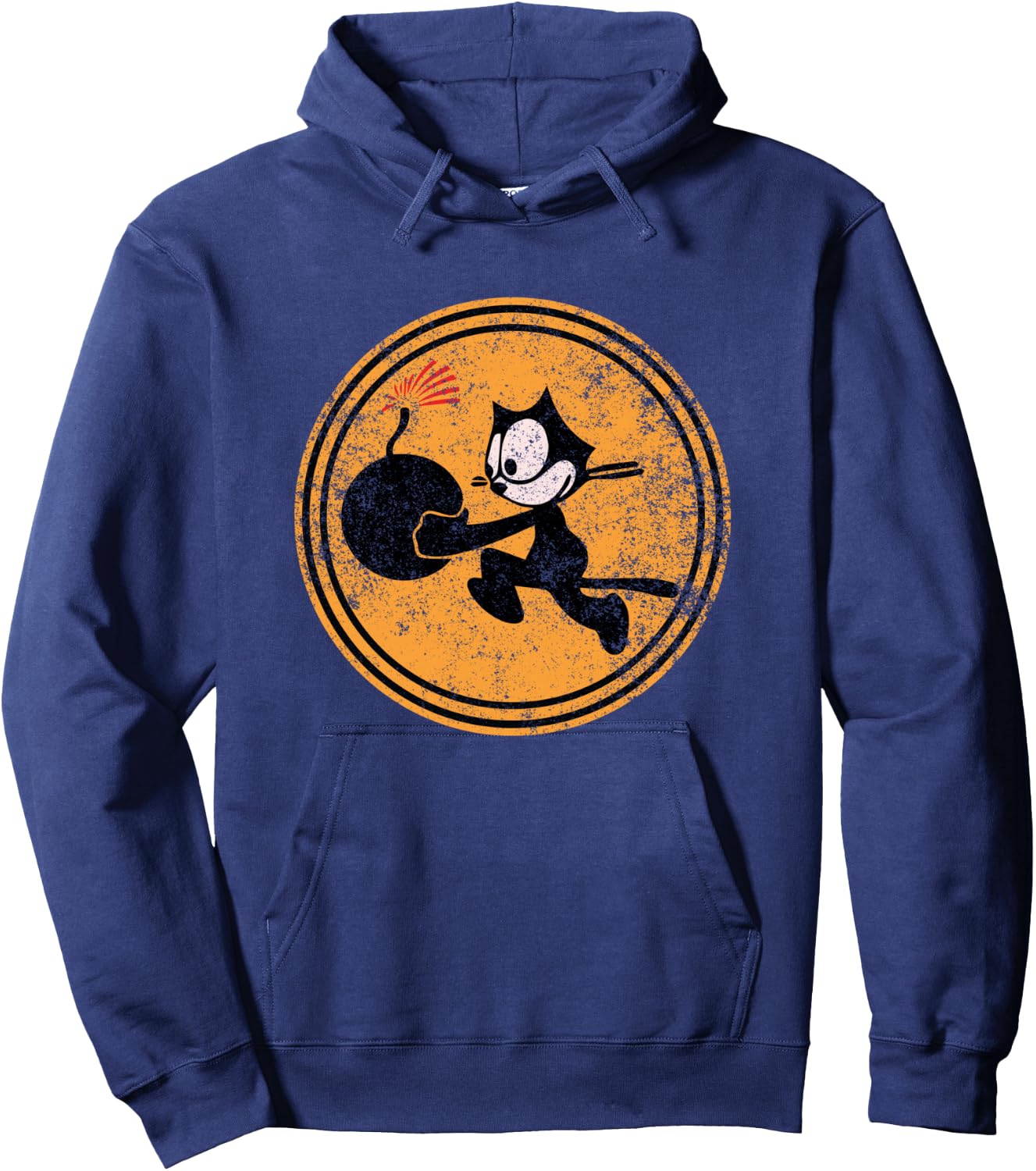 WW2 VFA-31 Tomcatters Squadron Patch Grunge WWII Hoodie - Hoodie | Navy