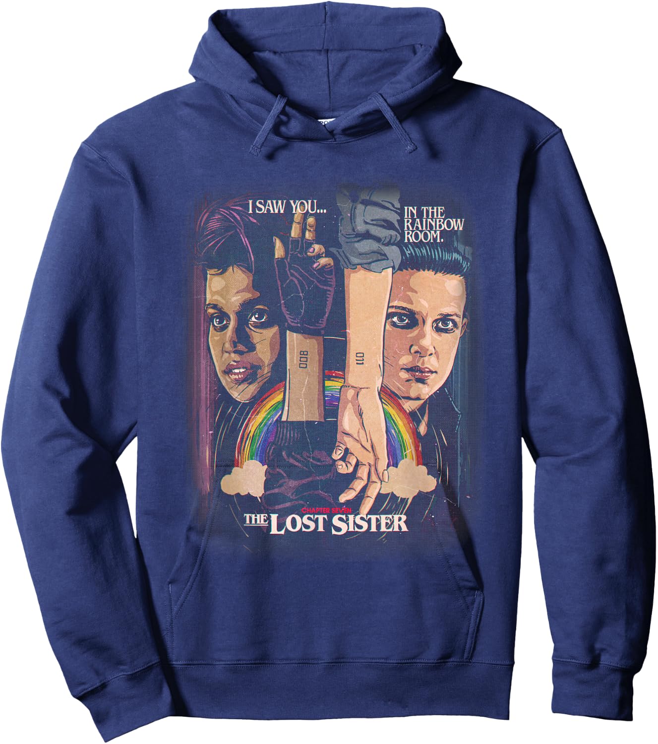 Stranger Things Season 2 x Butcher Billy The Lost Sister Hoodie - Hoodie | Navy