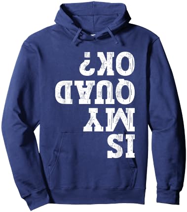 Is My Quad Ok Funny ATV 4 Wheeler Owner Quad Bike Lover Hoodie - Hoodie | Navy