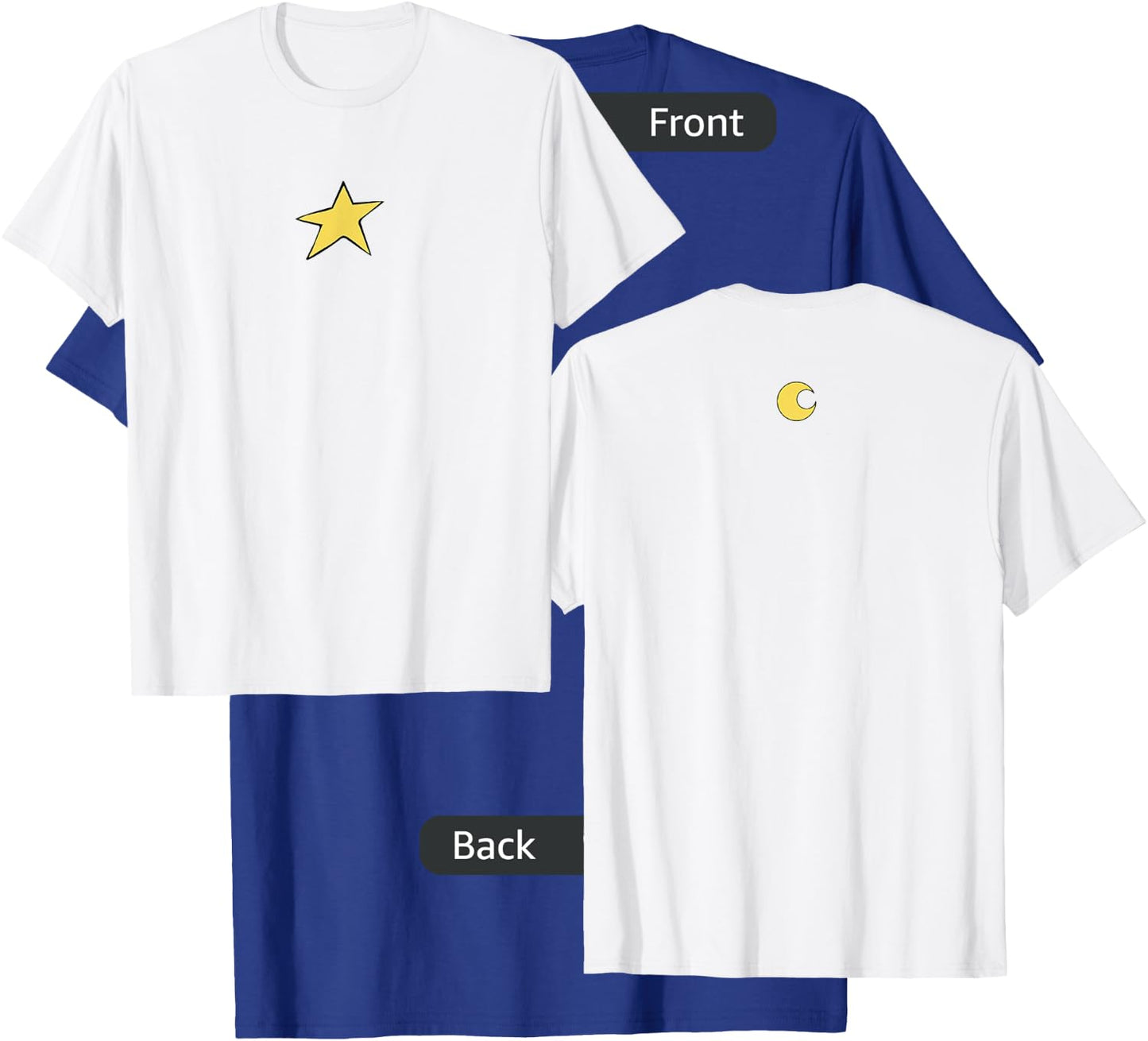 Ping Pong the Animation Peco Sun (star) Moon Anime T-Shirt - T-Shirt | Royal