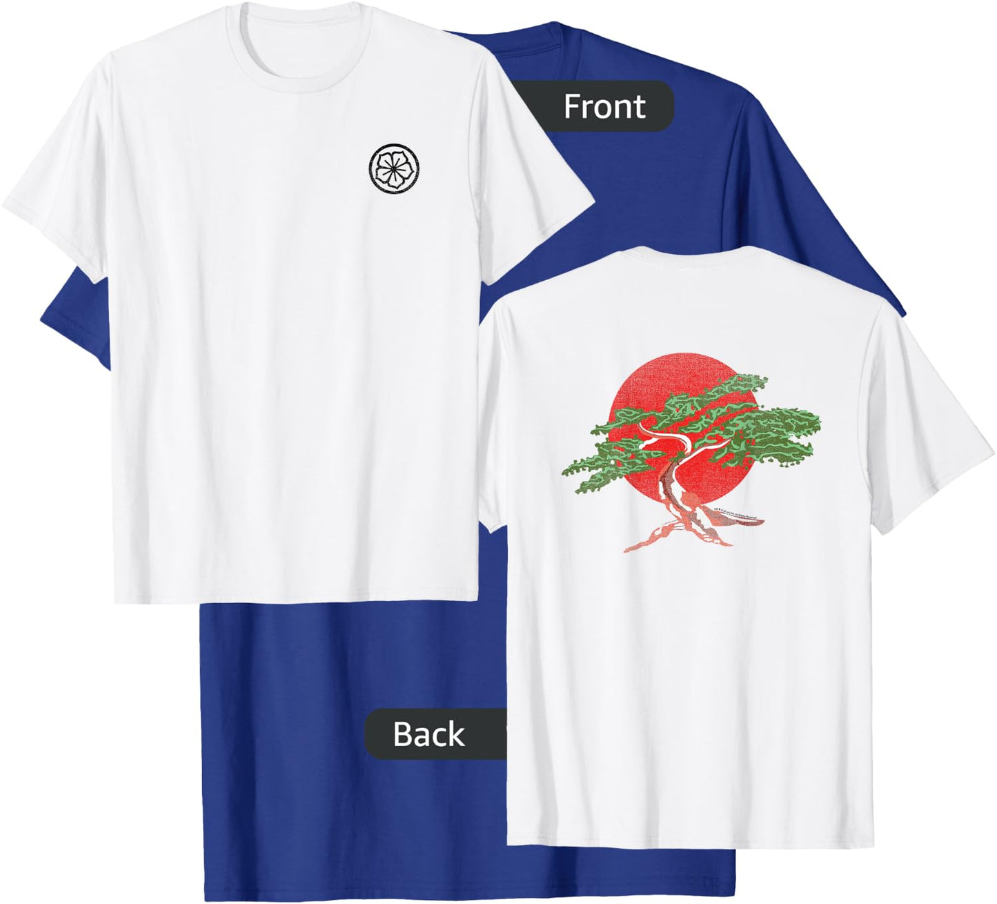 The Karate Kid Daniel-San’s Gi Front and Back Movie T-Shirt - T-Shirt | Royal