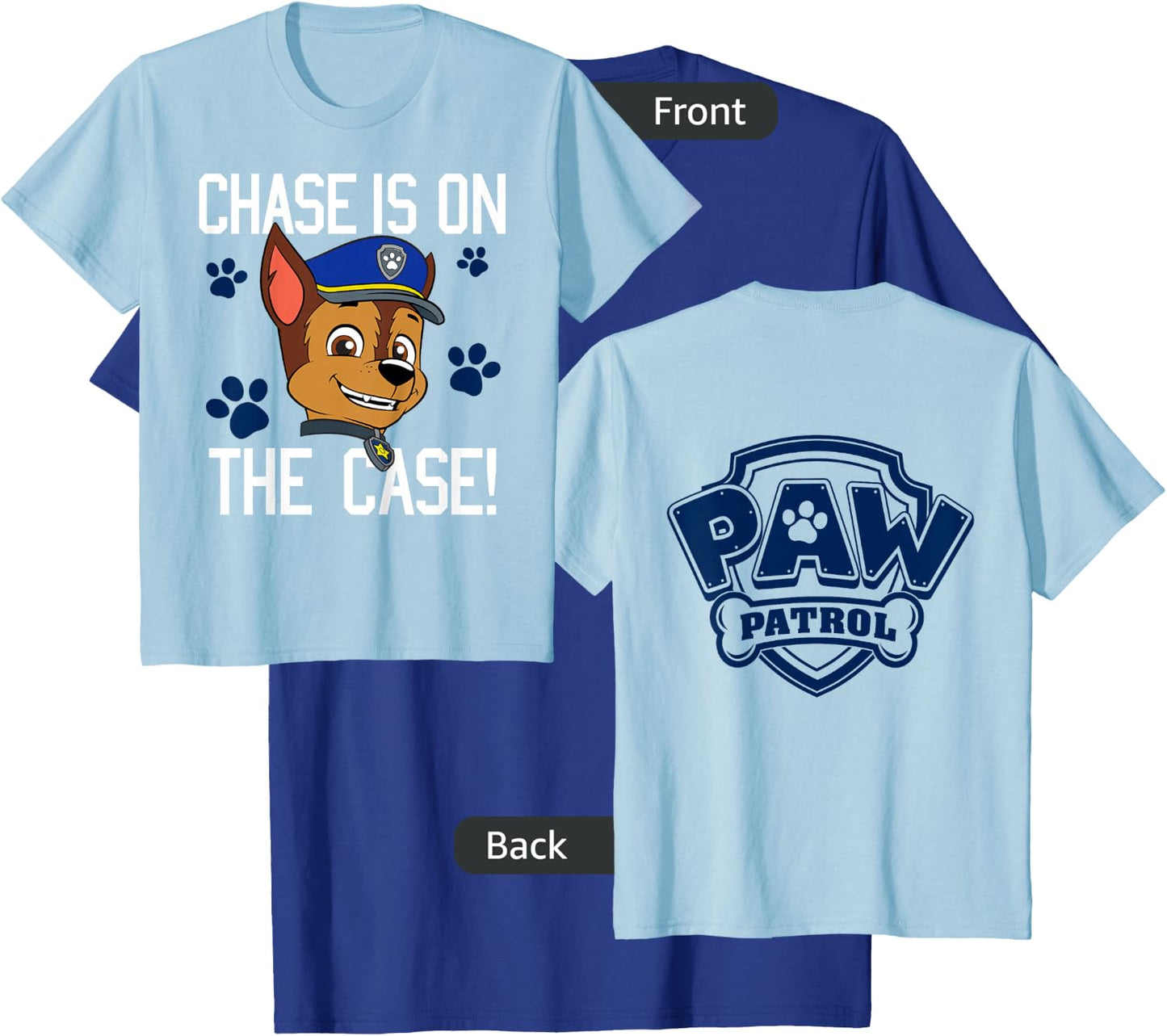 PAW Patrol Chase is On The Case T-Shirt - T-Shirt | Royal