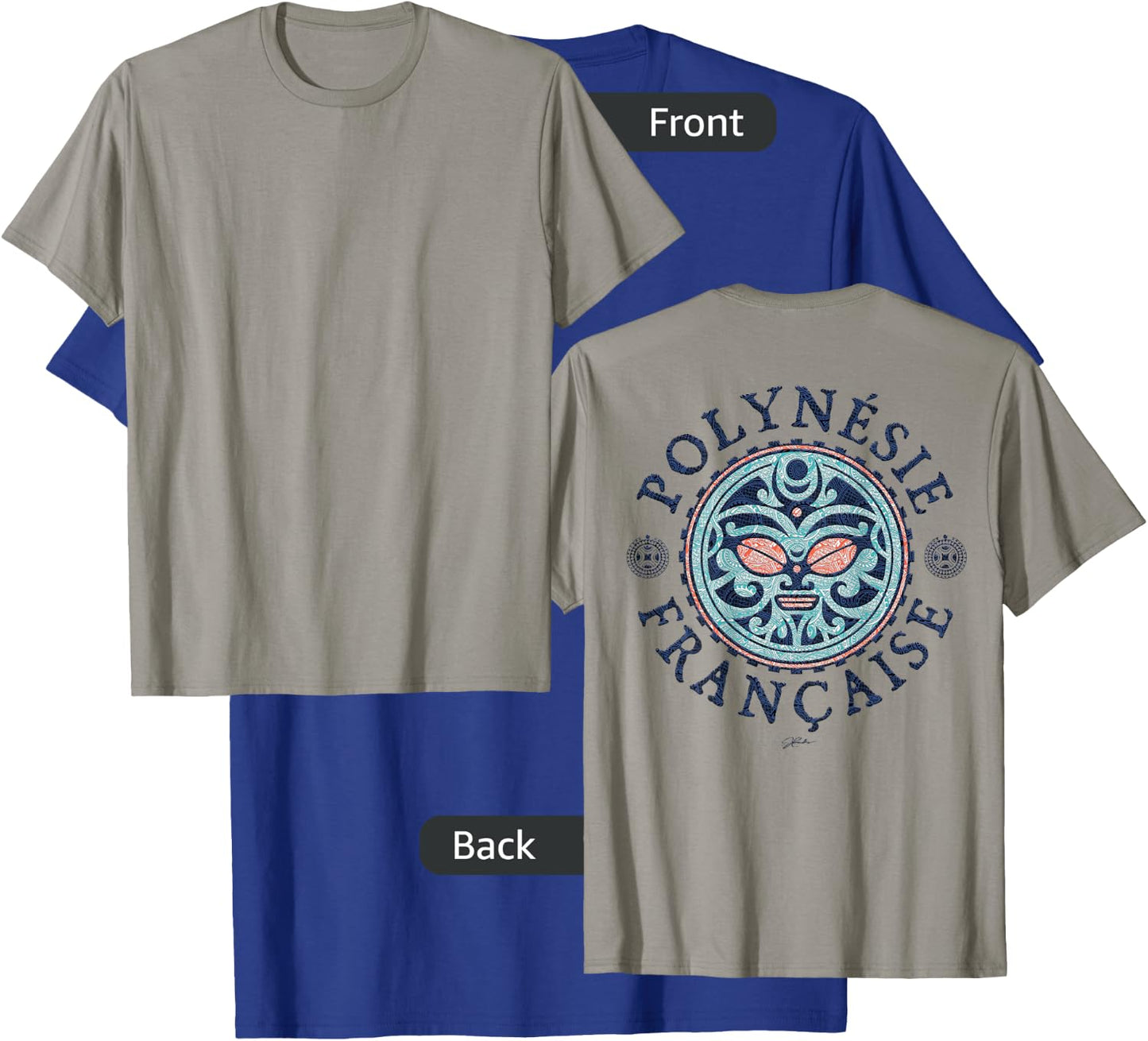 JCombs: French Polynesia, Polynesian Tattoo Art T-Shirt - T-Shirt | Royal