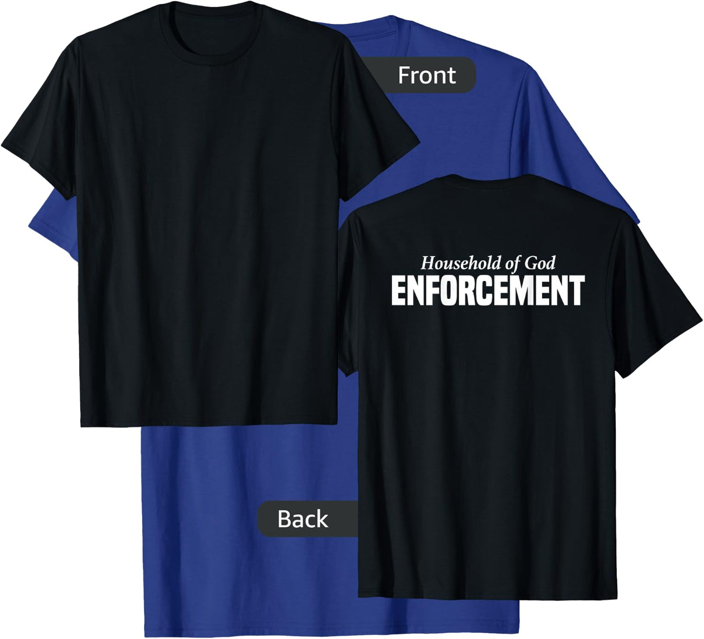 Church Security for Pastors Law Enforcement Worship T-Shirt - T-Shirt | Royal