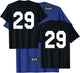 Number 29 Sports Jersey Front and Back Team Player T-Shirt - T-Shirt | Royal