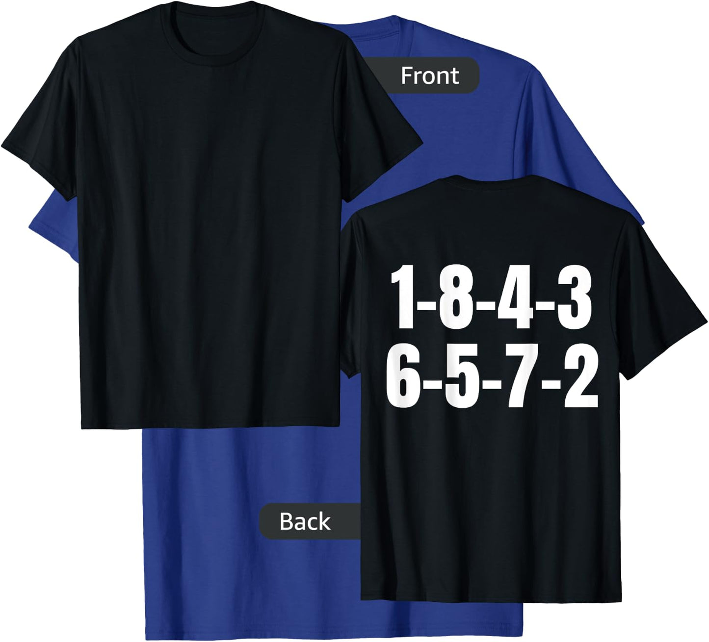 18436572 Firing Order Engine V8 Block Racing Mechanic T-Shirt - T-Shirt | Royal