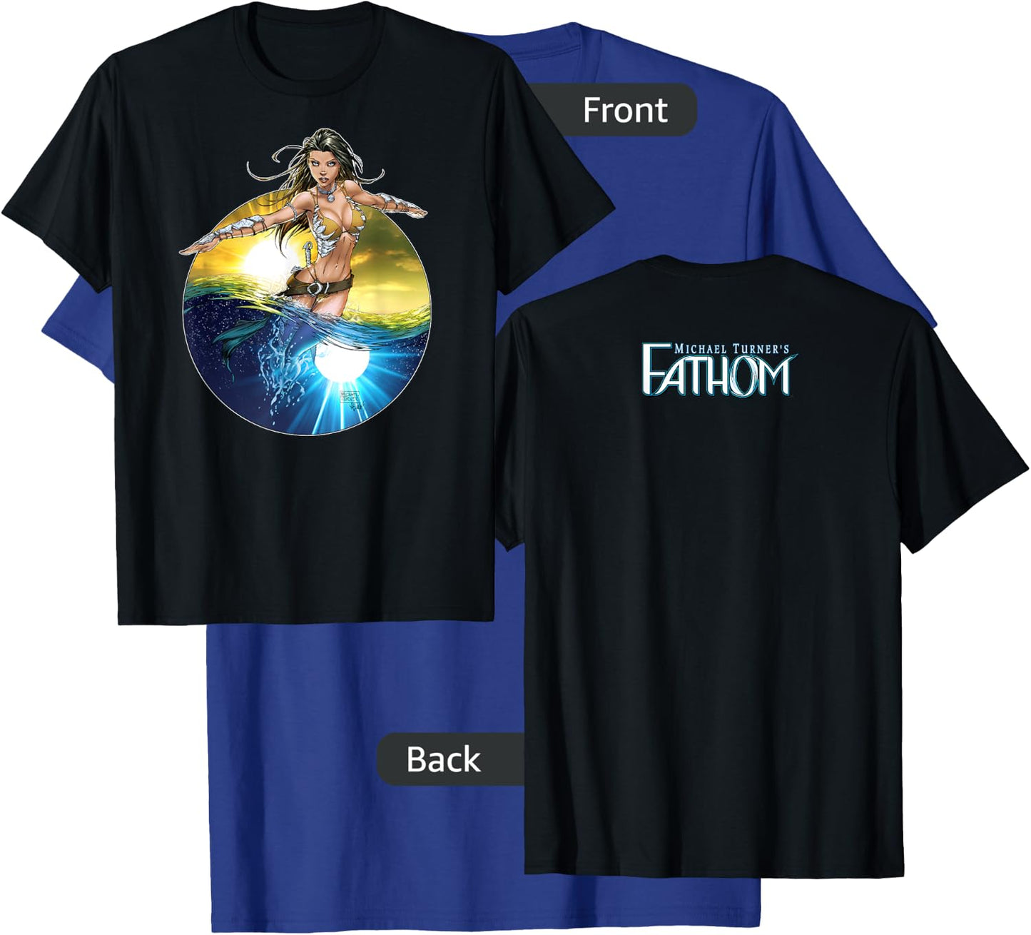 Fathom Aspen Wave T-Shirt - T-Shirt | Royal