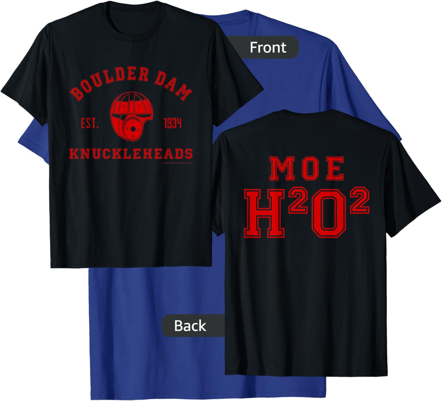 Boulder Dam Knuckleheads - Moe T-Shirt - T-Shirt | Royal