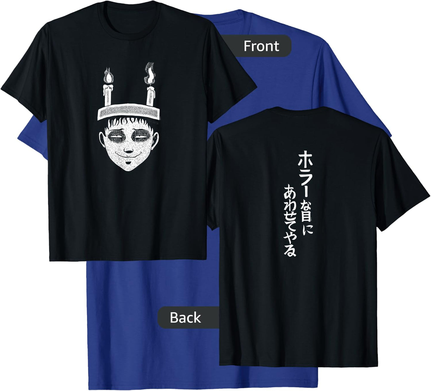 Junji Ito Souichi Candles T-Shirt - T-Shirt | Royal