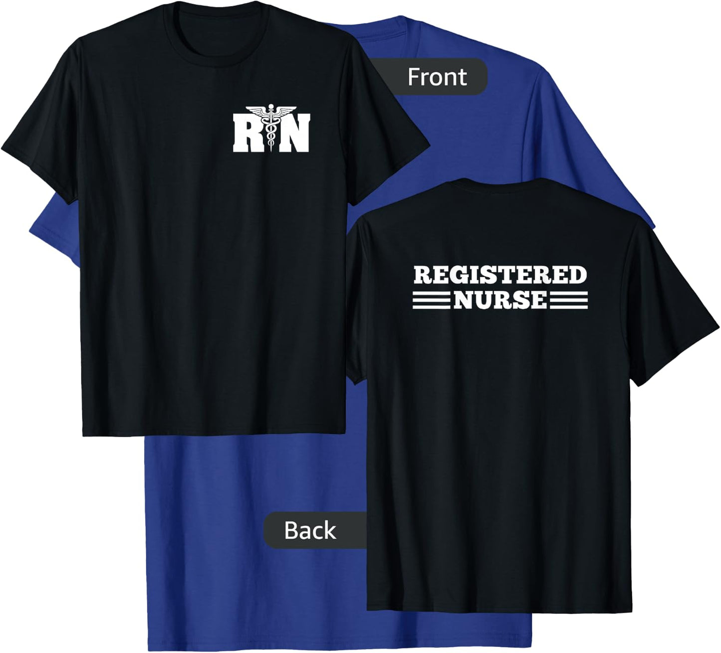 RN Registered Nurse Nursing Nurse Life T-Shirt - T-Shirt | Royal