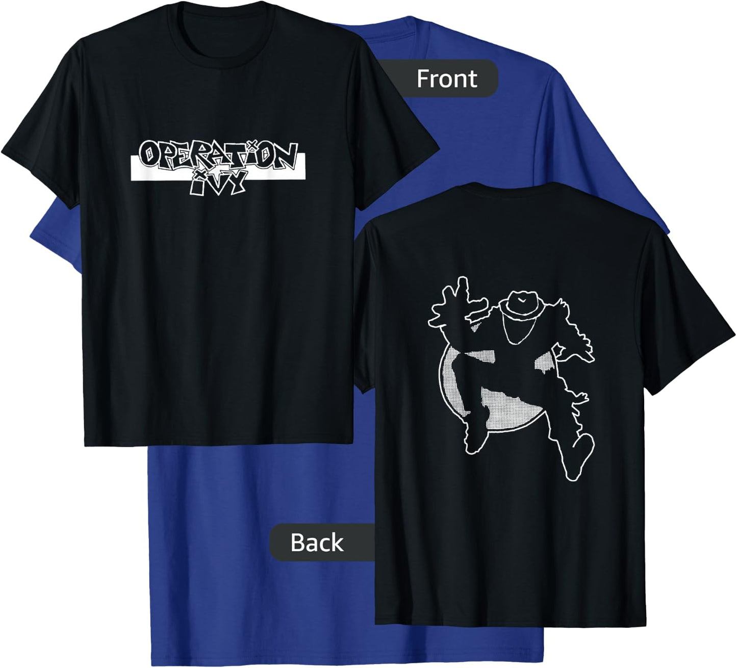 Operation Ivy - Official Merchandise - Skankman T-Shirt - T-Shirt | Royal