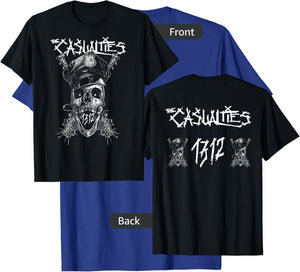 The Casualties - 1312 - Official Merchandise T-Shirt - T-Shirt | Royal
