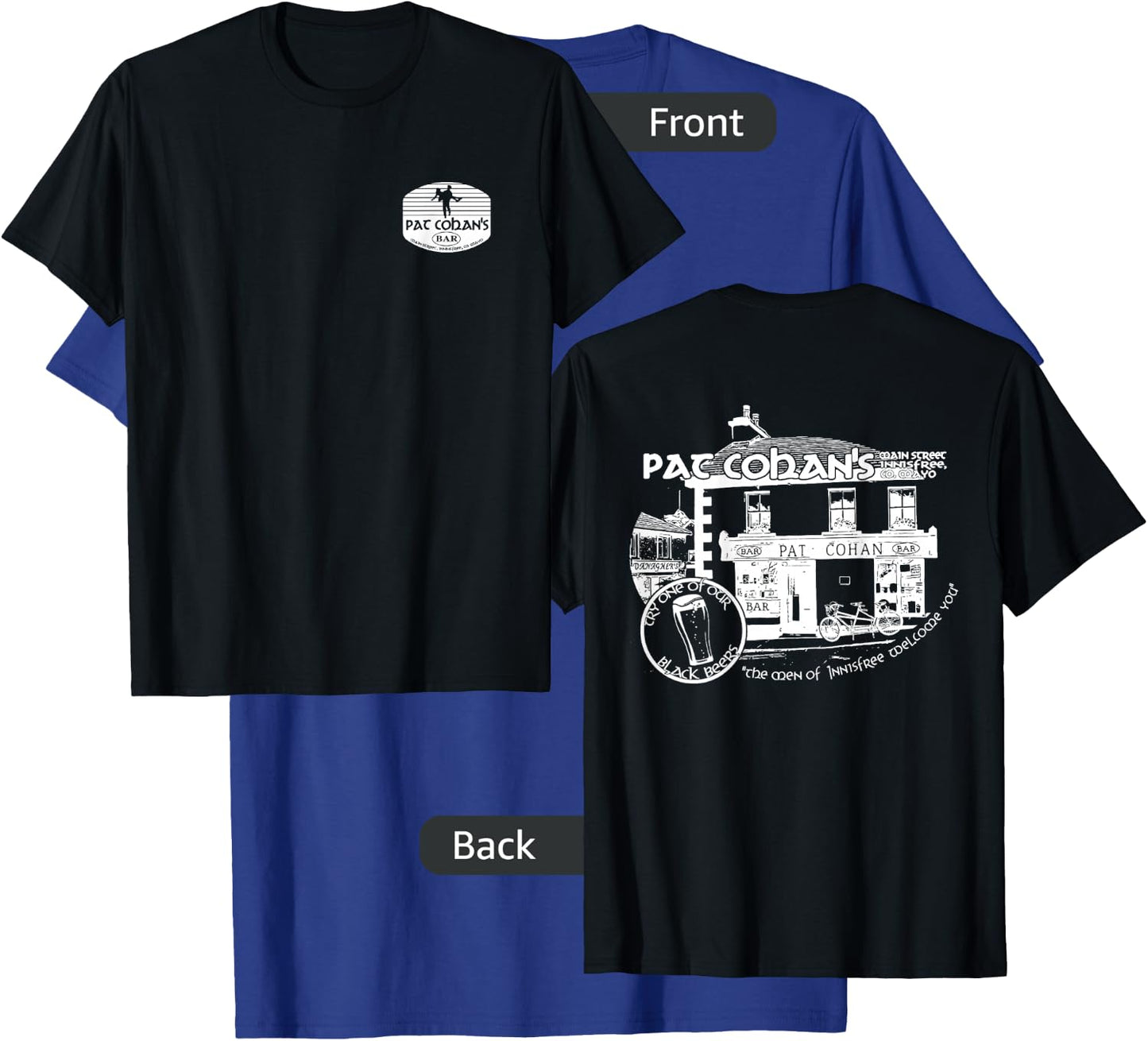 Quiet Man Movie - Cohan's Irish Pub Souvenir T-Shirt - T-Shirt | Royal