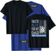 I Back The Blue For My Dad Proud Police Daughter Cop Family T-Shirt - T-Shirt | Royal