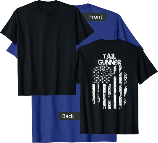 Tail Gunner Military T-Shirt - T-Shirt | Royal