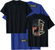 Buck Deer Hunting American Flag Funny Hunter (on back) T-Shirt - T-Shirt | Royal