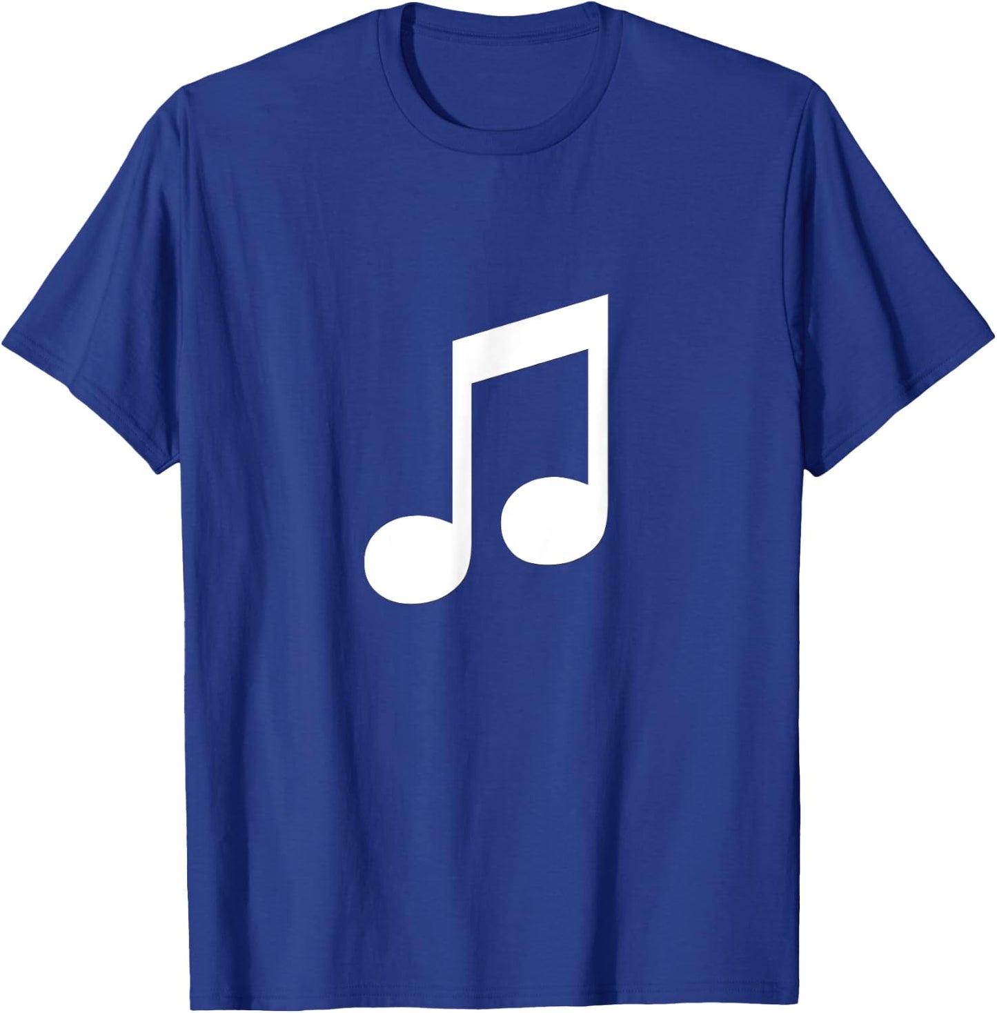 Eighth 8th Music Note Musician T-Shirt - T-Shirt | Royal